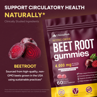 UltimaPeak Organic Beetroot Gummies