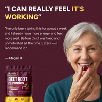 UltimaPeak Organic Beetroot Gummies